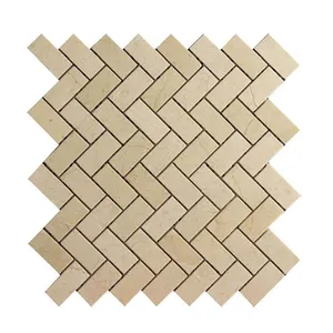 Jacto de água de corte de pedra natural inlay parquet mosaico telhas da parede de mármore