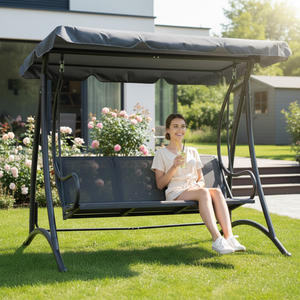 Chaise suspendue en métal de qualité confortable à vendre, pour une utilisation en extérieur, design contemporain, marque Sinohere - Product Image 1