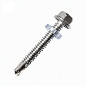 Vis autoperceuses à tête hexagonale en acier inoxydable 304 410 certifiées TUV Saitong Hardware pour solutions de fixation en construction - Product Image 1