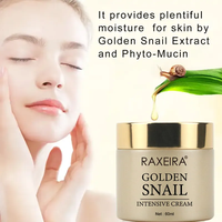 Crème Visage Anti-rides Naturelle à la Bave d'Escargot avec Logo Personnalisé, Hydratante, Marque Privée, Crème Éclaircissante à la Bave d'Escargot pour Soin de la Peau du Visage