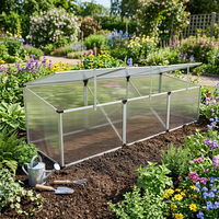 Mini serre en aluminium d'extérieur, mobilier de jardin, mini serre imperméable, véranda, serre