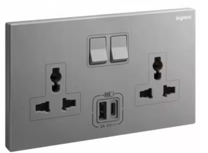 Multiprise <span class=keywords><strong>Legrand</strong></span> multifonction à cinq prises CA, prise universelle composite, prise internationale authentique - Product Image 6
