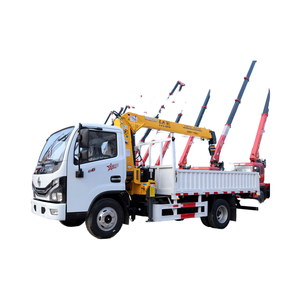 קומפקטית 1.5 טון 4 X2 מיני משאית רכוב עם בום טלסקופי הידראולי עבור הרמת אור עירונית - Product Image 1