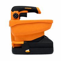 Épandeur d'engrais portatif sans fil rechargeable 20V avec trémie de 5,5 L et six vitesses réglables pour pelouse, jardin et usage agricole
