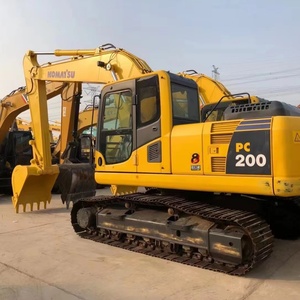 รถขุดโคมัตสึ PC200 คุณภาพสูง สีเดิม นำเข้าจากญี่ปุ่น สำหรับงานขุด - Product Image 1