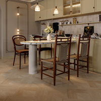 Carreaux de sol en céramique modernes 600x1200mm, épaisseur 10mm, texture bois massif, finition mate, antidérapants, résistants à l'usure, <0,5% d'humidité