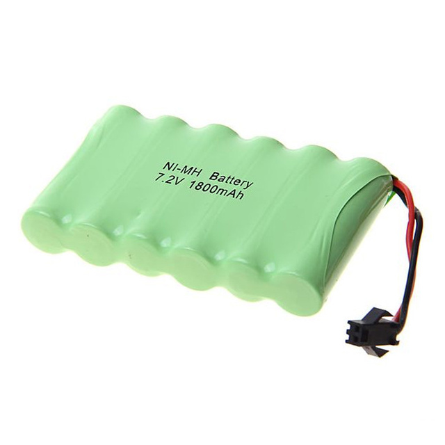 800 Times Cycles Rechargeable Ni-mh Battery Pack 1800mAh 1.2v 2.4v 3.6v 4.8v 7.2v 8.4v 12v 14.4v Ni MH Battery With Solder Tap