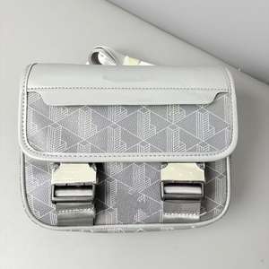 Sac bandoulière décontracté en cuir PU pour <span class=keywords><strong>homme</strong></span>, style messager, avec logo personnalisé, idéal pour l'été et le printemps - Product Image 4