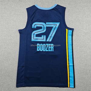 Camiseta de Baloncesto Cosida Estilo Moderno para Hombre 2026, 27 Cameron Boozer, 12 <span class=keywords><strong>Ja</strong></span> <span class=keywords><strong>Morant</strong></span>, Tallas S-2XL - Product Image 4