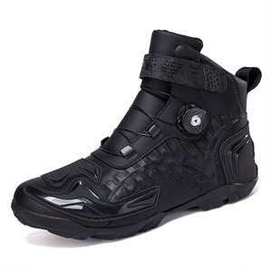Chaussures de moto <span class=keywords><strong>pour</strong></span> hommes, <span class=keywords><strong>bottes</strong></span> courtes tout-terrain <span class=keywords><strong>pour</strong></span> la course et le tourisme en moto - Product Image 5