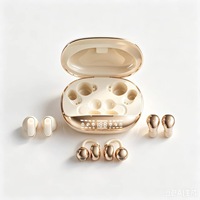 Écouteurs TWS 3-en-1 B108 à clip d'oreille, intra-auriculaires semi-ouverts, affichage numérique, son HiFi, appels clairs, pour la vente en gros