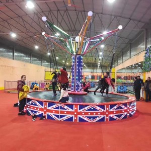 Trampolín Elástico <span class=keywords><strong>LONGBO</strong></span> BUNGEE OUTDOOR a Precio Económico, Juegos Mecánicos para Niños, Equipo para Parques de Diversiones sobre Remolque, Capacidad para 4 Personas - Product Image 5