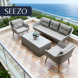 <span class=keywords><strong>Canapé</strong></span> <span class=keywords><strong>de</strong></span> patio 2 places en rotin, mobilier <span class=keywords><strong>d</strong></span>'extérieur imperméable, aspect bois, plastique, structure en fer, ensembles <span class=keywords><strong>de</strong></span> canapés <span class=keywords><strong>de</strong></span> <span class=keywords><strong>jardin</strong></span>, <span class=keywords><strong>canapé</strong></span> <span class=keywords><strong>d</strong></span>'extérieur en verre - Product Image 1