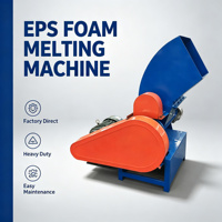 Machine de fusion à chaud pour mousse EPS, machine de fabrication de blocs de polystyrène, équipement de recyclage de mousse usagée - Offre Spéciale