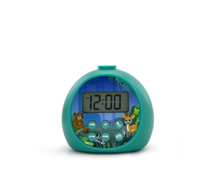 Cấp Bằng Sáng Chế Trẻ Em Mới Thông Minh Ngủ Huấn Luyện Viên RGB Ánh Sáng Ban Đêm Chiếu Bảng Đồng Hồ Báo Thức Hẹn Giờ Hiển Thị Kỹ Thuật Số Nhựa Cho Trong Nhà - Product Image 6