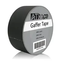 Gaffers Tape-Gaffer Profesional Kelas Premium, 2 Inci X 60 Yard-DJ Pro Gaff Tape Merah-Mudah Robek Gaffer Merah-True