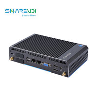 Mini PC industriel Core I3 I5 I7 5500U, double cœur, double LAN, RS232, Win7/10/11, IoT, Ubuntu, Centos8, ordinateur d'automatisation industrielle