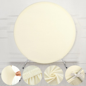 7,2 Ft Cirkel Boog Stand Achtergrond Cover Voor Bruiloft Verjaardag Baby Shower Decoraties Ronde Boog Achtergrond Cover - Product Image 2