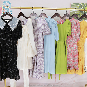 Lotes al por mayor de vestidos usados para mujer, de poliéster/algodón, tallas mixtas para adulto, de verano, suministro directo de fábrica - Product Image 2