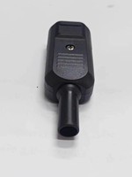 Prise d'extension CA avec prise 3 broches IEC C14, entrée 15A/250V, connecteur électrique industriel IP22