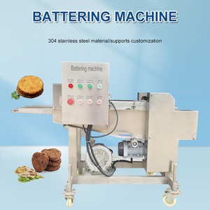 Máquina Automática para Rebozar Camarones de 1.05kw y 200kg/h para Pollo, Raíz de Loto, <span class=keywords><strong>Berenjena</strong></span>, Carne Crujiente y Alimentos Fritos - Product Image 3