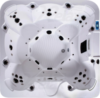 Jacuzzi spa al aire libre, jaccuzi 6, bañera de hidromasaje grande