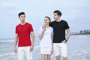 Camisetas de 230 g/m², Camisetas con Impresión Personalizada, 65 % Algodón, 35 % Poliéster, Camisetas con Impresión de Calidad Personalizada, Camisetas Blancas para Sublimación - Product Image 6