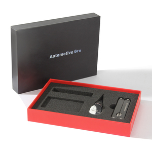 Embalaje de regalo de lujo Caja de cartón plegable Taza de café Posavasos Caja de regalo - Product Image 5