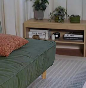 أريكة سرير قماشية جديدة لعام 2026 - قابلة للطي 2 في 1 موفرة للمساحة لغرف المعيشة الصغيرة - Product Image 3