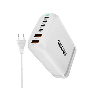 Produits les plus vendus 2025 Station de charge 160W PD GAN pour téléphones intelligents <span class=keywords><strong>Macbook</strong></span> <span class=keywords><strong>Pro</strong></span> iPad à usage multiple - Product Image 4