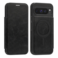 Coque Google Pixel en Cuir PU Magnétique Antichoc Étui Portefeuille à Rabat avec Porte-Cartes pour Google Pixel 8 9 10 Pro XL