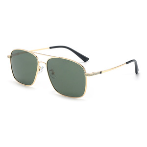 Lunettes de soleil polarisées rectangulaires pour hommes, monture intégrale, protection UV400, pour la conduite, modèle 2025 - Product Image 5