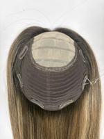 Cheveux vierges d'apparence naturelle, transparents pour base en soie, respirants, de haute qualité, avec ligne de cheveux naturelle invisible pour femmes