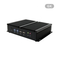 PC Motherboard Industri Tanpa Kipas Berbahan Aluminium Alloy dengan CPU I3 I5 I7, Dilengkapi Rs232, USB, Wlan, VGA, HD, WiFi, dan Windows 10