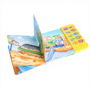 Libros de Audio Educativos Personalizados de Tapa Dura para Niños con 10 Botones para Jóvenes Aprendices - Product Image 3