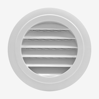 Diffuseur rond réglable en ABS pour intérieur, couvercle de ventilation détachable, aérateur d'air frais pour système CVC