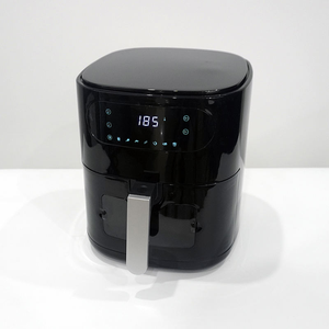 Nouvelle friteuse à air numérique de haute qualité pour la cuisine, 1500 W, carrée, en acier inoxydable, 6,0 L, commande tactile, affichage numérique LED, fenêtre visuelle, KA18020 - Product Image 5