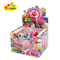 Permen Lollipop Grosir dengan Saus Celup Rasa Buah Unik Permen Lollipop Keras untuk Anak-anak