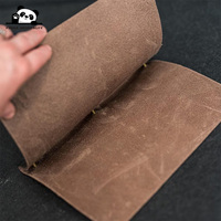 Conception personnalisée, logo, taille, restaurants, durable, reliure à vis, couverture de menu en cuir souple