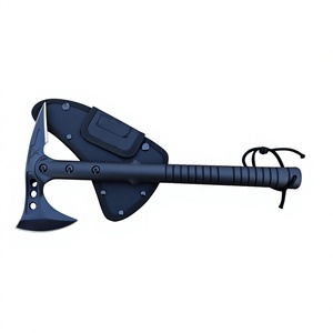 Hacha Táctica Industrial Tipo Tomahawk con Mango de Madera y Cuchilla de Acero al Carbono de 3 5/8 Pulgadas, con Funda - Product Image 4