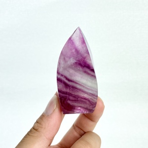 Vente en gros de tours de <span class=keywords><strong>fluorite</strong></span> arc-en-ciel de haute qualité, pierres de guérison en cristal, ornement flamme de <span class=keywords><strong>fluorite</strong></span> pour la décoration intérieure - Product Image 6