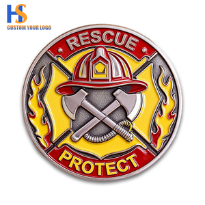 Moneda Conmemorativa Redonda <span class=keywords><strong>de</strong></span> <span class=keywords><strong>Rescate</strong></span> y Protección <span class=keywords><strong>de</strong></span> Bomberos |   Coleccionable <span class=keywords><strong>de</strong></span> Aleación <span class=keywords><strong>de</strong></span> Zinc Grabado Personalizado <span class=keywords><strong>de</strong></span> 3 Pulgadas con Bajo MOQ para el Departamento <span class=keywords><strong>de</strong></span> Bomberos - Product Image 1