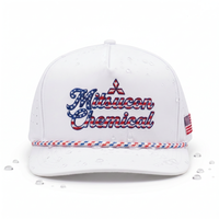 Casquette de golf structurée en nylon à 5 panneaux avec logo brodé personnalisé, style aviateur, performance, imperméable, pour équipe et club