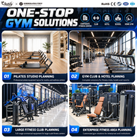 Solution complète d'équipement de gym compact et modulaire pour hôtels et centres de fitness – Ensemble complet d'équipements de gym commerciaux