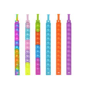 Pulsera Antiestrés de Silicona con Burbujas para Aliviar el Estrés y la Ansiedad - Product Image 1