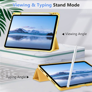 Custodia Folio Tri-fold in TPU con Funzione Auto Wake/Sleep e Slot per Penna per <span class=keywords><strong>iPad</strong></span> Air 4/5, Air 11" e Pro 11" - Personalizzazione Logo - Vendita all'Ingrosso - Product Image 6