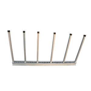 ชั้นวางแผ่นสังกะสีพร้อมความปลอดภัยจากเหล็กพิเศษส่งออกไปยังออสเตรเลียหินแกรนิตชั้นวางแสดงสำหรับเก็บหินโชว์รูม - Product Image 5