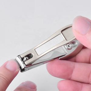 Cortaúñas de Acero Inoxidable Resistente Color Oro Rosa y Rosa con Logotipo Personalizado - Product Image 3