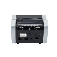 Compteur de billets ABS le plus vendu avec écran LCD rouge, 12 boutons, qualité professionnelle, détection UV/IR/MG, reconnaissance automatique des devises