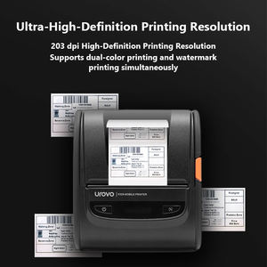 Printer Barcode Genggam Nirkabel Bluetooth Mini Thermal untuk Label Stiker - Product Image 5